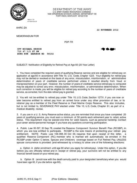 20 Year Letters Pdf Pdf Life Insurance United States Army