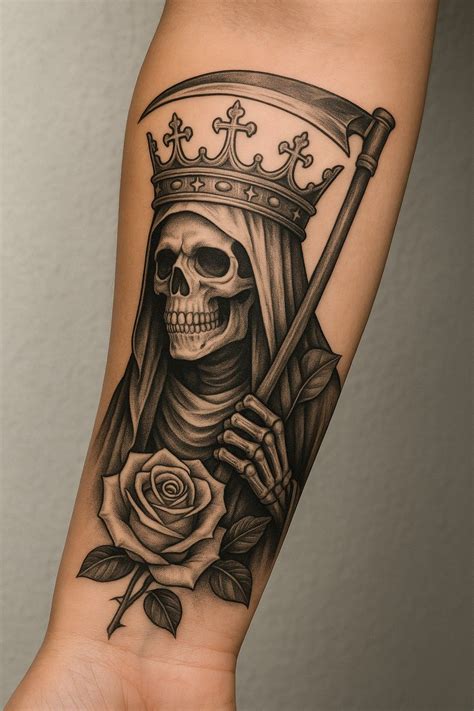 200 Ideas De Santa Muerte Tattoo En 2025 Tatuaje De Muerte Tatuajes