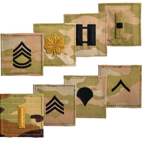 Army Rank Patches And Military Patches Drop Zone Supplies