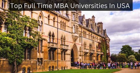 Best Mba Universities In Usa