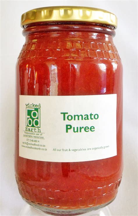 Bottled Tomato Puree