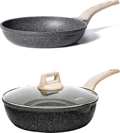 Brandclub Carote 8Inch Nonstick Frying Pan Skillet 12Inch Non Stick