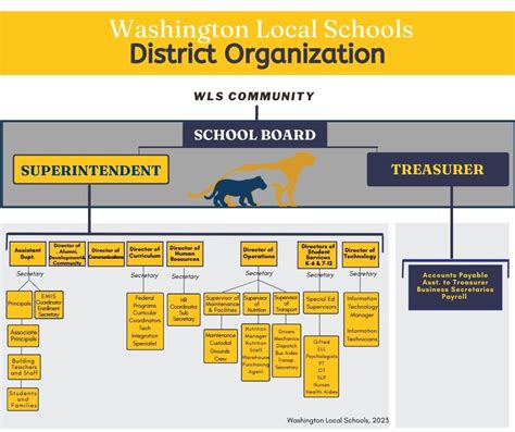 District Hierarchy Washington Local Schools