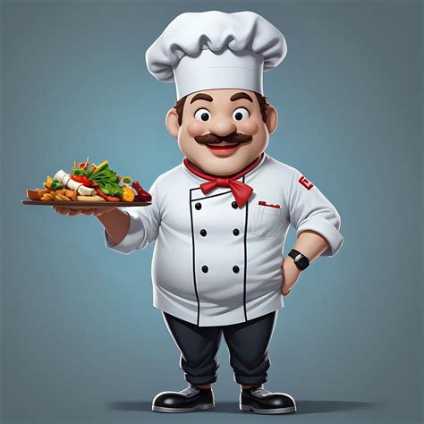 Download Chef Cartoon Character Food Royalty Free Stock Illustration