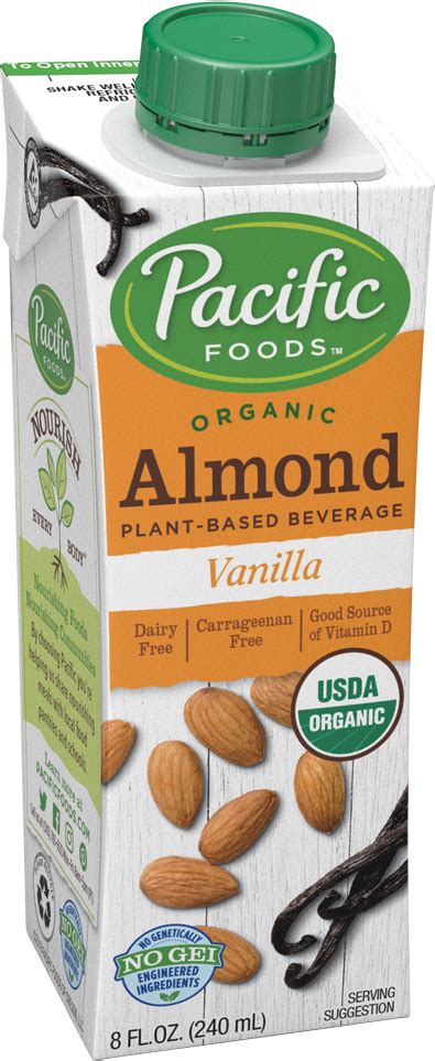 Download Pacific Foods Organic Almond Milk Vanilla Wallpapers Com