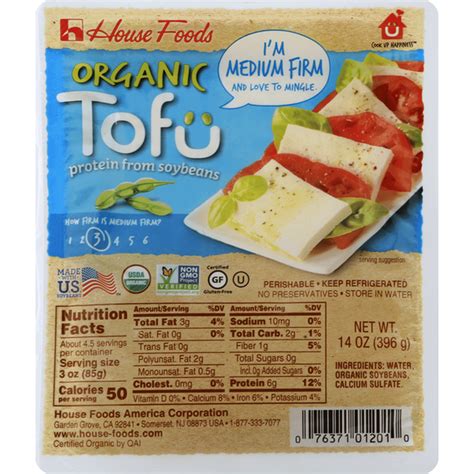 House Foods Organic Medium Firm Tofu 14 Oz City Market