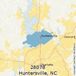Huntersville Nc Zip Code 28078