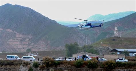 Iran Rescuers Reach Helicopter Crash Site In Which President Ebrahim