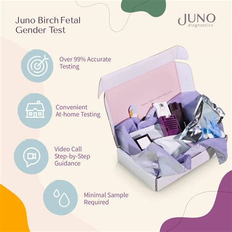 Junodx Fetal Gender Test Kit Discover Your Baby Amp 39 S Gender At 7 Weeks