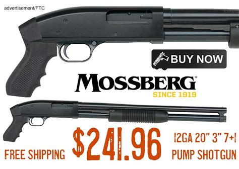 Mossberg 88 Cruiser 12Ga 20 Amp Quot Pistol Grip Pump Shotgun 241 96 Free S Amp H
