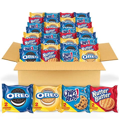 Oreo Original Oreo Golden Chips Ahoy Amp Nutter Butter Cookie Snacks