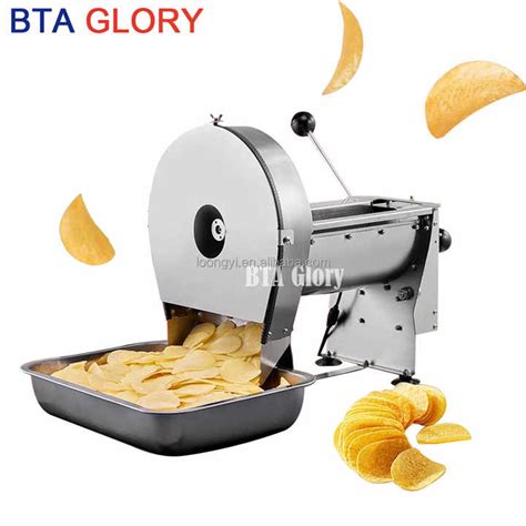 Professional Potato Chips Slicing Machine Electric Potato Chips Slicer