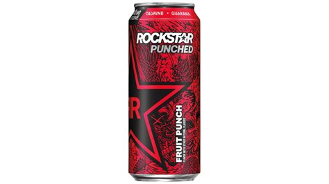 Rockstar Punched Fruit Punch Energy Drink Can 12 Fl Oz Delivery Near Me Doordash
