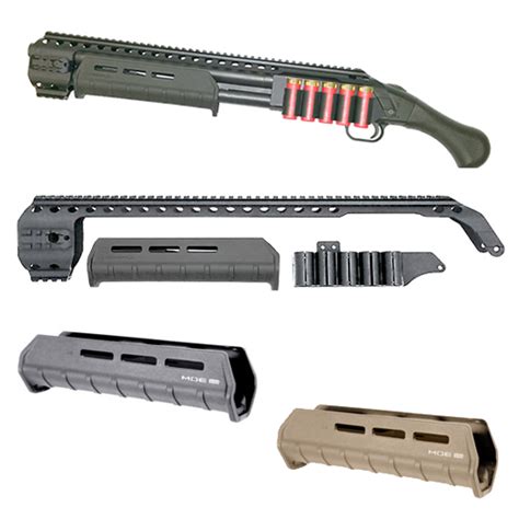 Shockwave 590 Accessories Trilho Picatinny 20 Mm Shotgun Mossberg 500 590 835 930 935 Jm Weaver Picatinny Shotgun Mount
