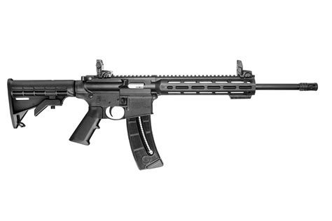 Smith Wesson M P 15 22 Sport 22 Lr 16 Threaded Barrel Black M Lok Handguard 25Rd Impact Guns