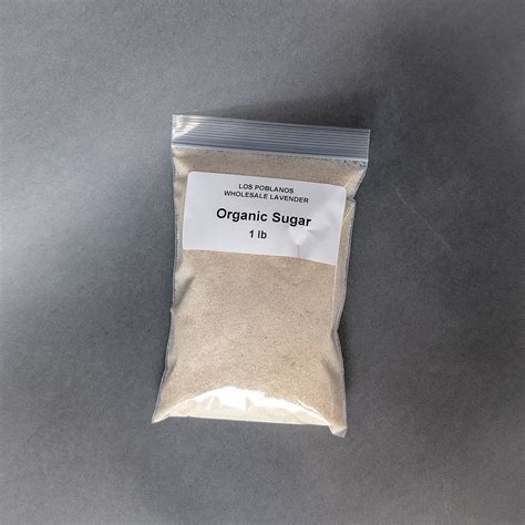 Sugar Organic 1 Lb Bulk Lp Internal Supplies