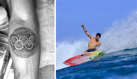 Surfers With Tattoos