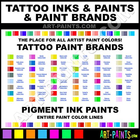 Tattoo Ink Pigment Art Paints Amp Inks Tattoo Ink Pigment Paint Tattoo