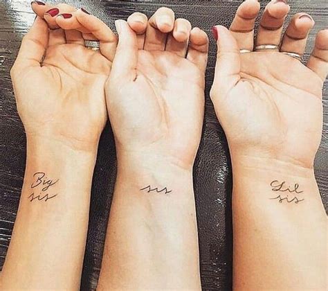 Three Sisters Tattoo Ideas