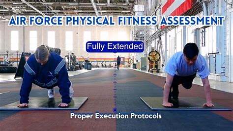 Usaf Physical Fitness Assessment Instructions Youtube