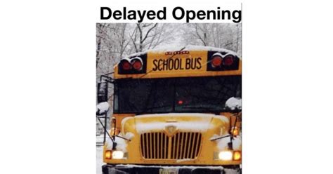 Weather Delays Opening Again In Green Brook Watchung And Watchung Hills